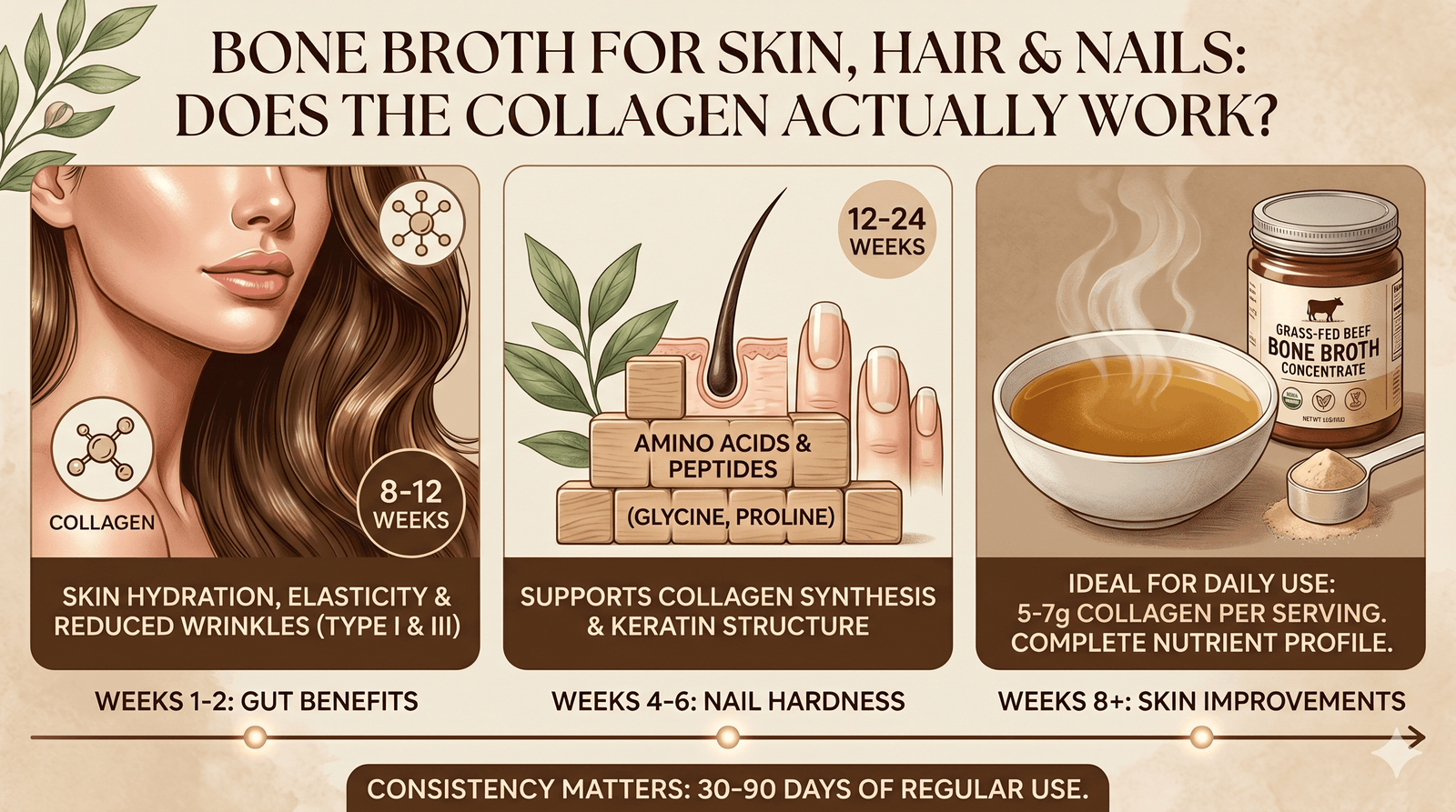 Bone Broth for Skin, Hair & Nails: Your Collagen Beauty Guide