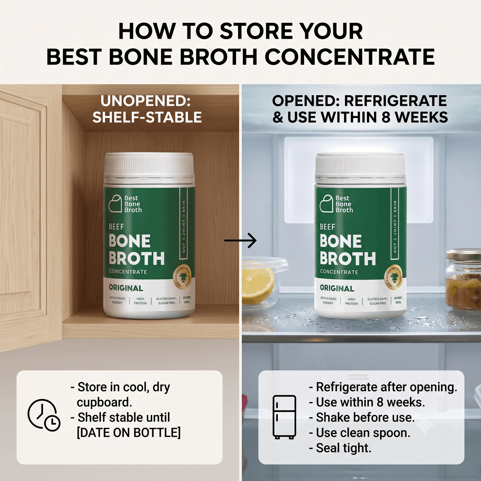 How to Store Bone Broth: Fridge, Freezer and Shelf Life Guide