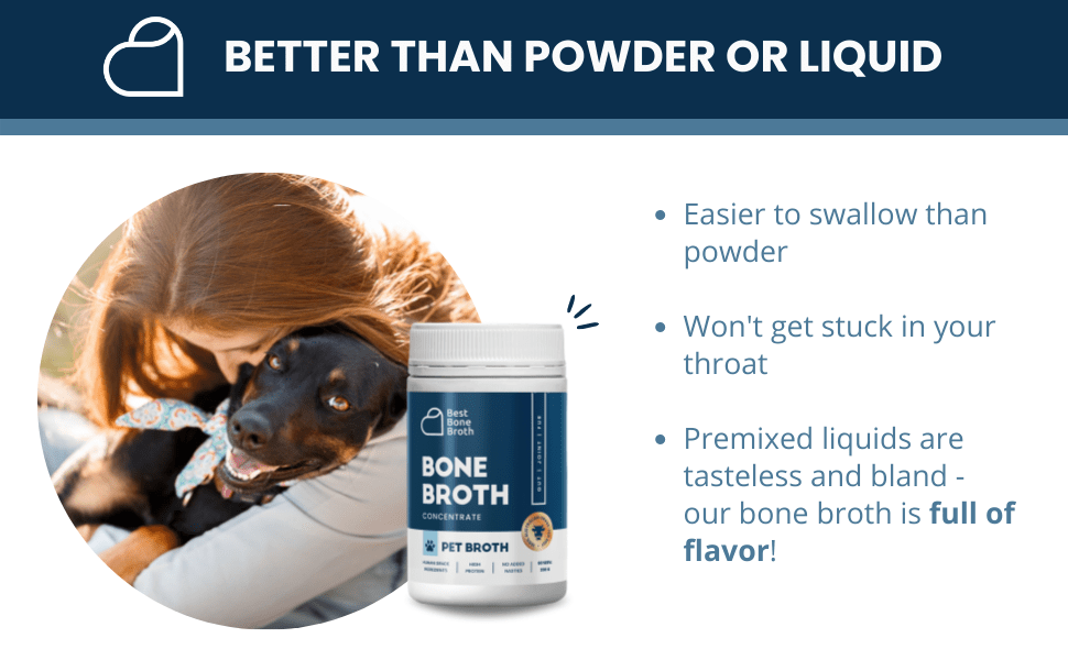 Liquid Beef Bone Broth for Pets